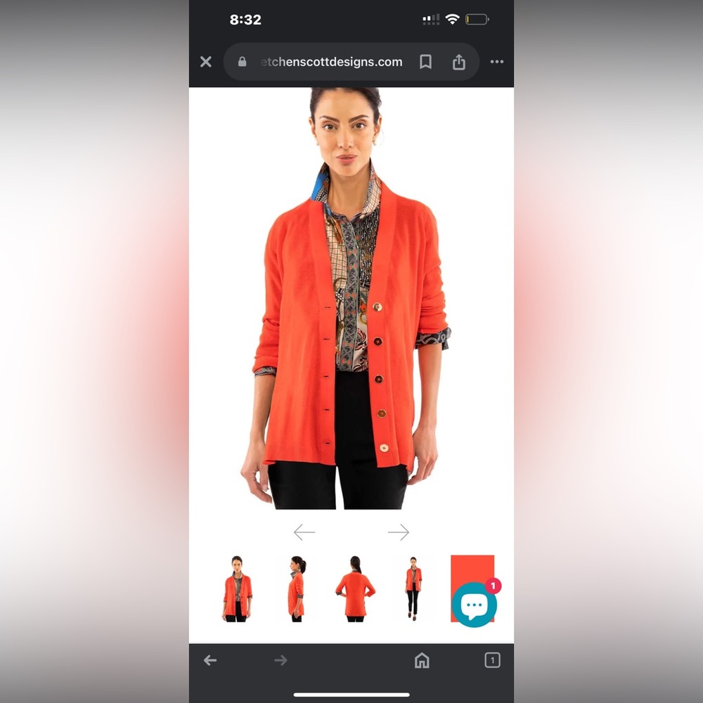 Gretchen Scott Designs Grosgrain Heaven Cardigan